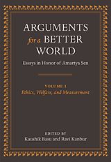 eBook (pdf) Arguments for a Better World: Essays in Honor of Amartya Sen de BASU KAUSHIK