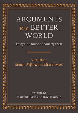 eBook (pdf) Arguments for a Better World: Essays in Honor of Amartya Sen de BASU KAUSHIK