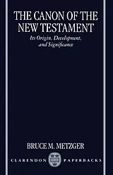 E-Book (pdf) The Canon of the New Testament von Bruce M. Metzger