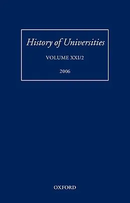 E-Book (pdf) History of Universities von FEINGOLD MORDECHAI