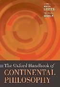 eBook (pdf) The Oxford Handbook of Continental Philosophy de 