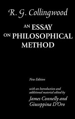 E-Book (pdf) An Essay on Philosophical Method von R. G. Collingwood