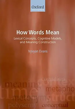 E-Book (pdf) How Words Mean von Vyvyan Evans