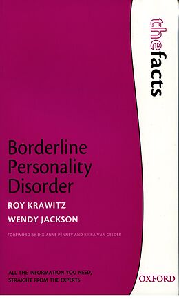 eBook (epub) Borderline Personality Disorder de Roy Krawitz, Wendy Jackson