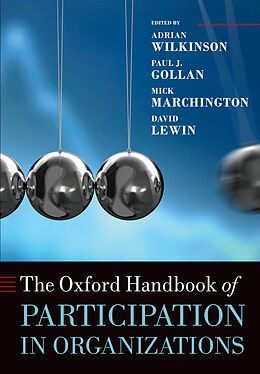 eBook (epub) The Oxford Handbook of Participation in Organizations de Unknown