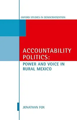 E-Book (epub) Accountability Politics von Jonathan A. Fox