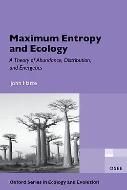 E-Book (epub) Maximum Entropy and Ecology von John Harte