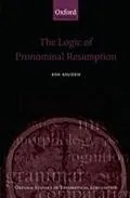 E-Book (pdf) Logic of Pronominal Resumption von Ash Asudeh
