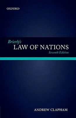 E-Book (pdf) Brierly's Law of Nations von Andrew Clapham