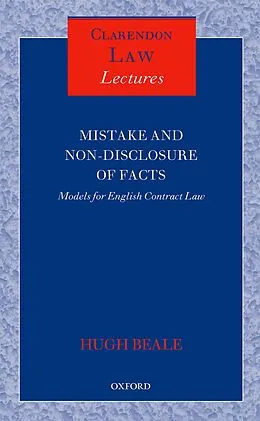 E-Book (epub) Mistake and Non-Disclosure of Fact von Hugh Beale Qc Fba