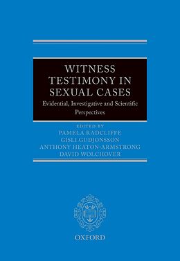 E-Book (epub) Witness Testimony in Sexual Cases von 