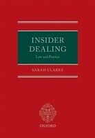 E-Book (epub) Insider Dealing: Law and Practice von Sarah Clarke
