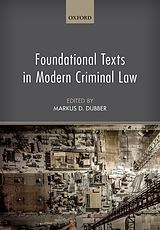 eBook (pdf) Foundational Texts in Modern Criminal Law de 