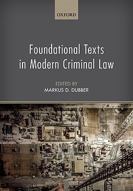 eBook (epub) Foundational Texts in Modern Criminal Law de 