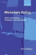 PDF Monetary Policy von Peter Bofinger