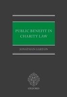 eBook (pdf) Public Benefit in Charity Law de Jonathan Garton