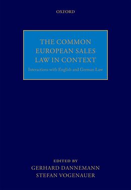 eBook (pdf) The Common European Sales Law in Context de 