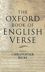 Fester Einband The Oxford Book of English Verse von Christopher Ricks
