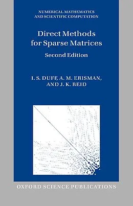 E-Book (pdf) Direct Methods for Sparse Matrices von I. S. Duff, A. M. Erisman, J. K. Reid