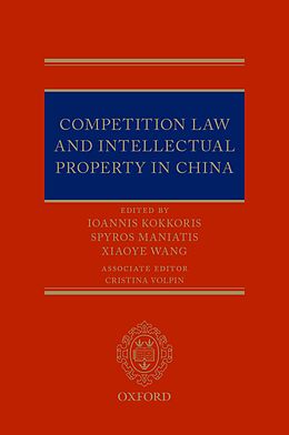 eBook (pdf) Competition Law and Intellectual Property in China de 