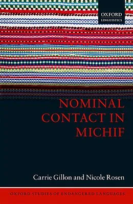 PDF Nominal Contact in Michif von Carrie Gillon, Nicole Rosen