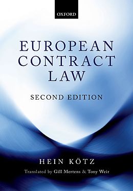 eBook (epub) European Contract Law de Hein Kötz