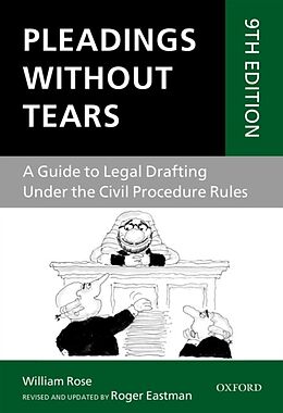 E-Book (pdf) Pleadings Without Tears von Roger Eastman, William Rose