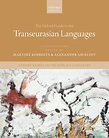 eBook (pdf) The Oxford Guide to the Transeurasian Languages de 