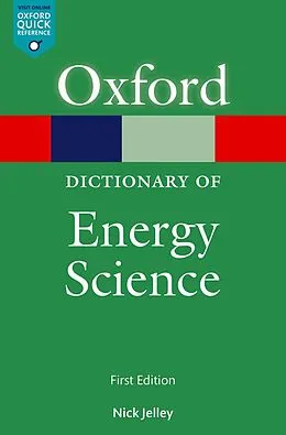 E-Book (epub) A Dictionary of Energy Science von Nick Jelley