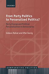 eBook (pdf) From Party Politics to Personalized Politics? de Gideon Rahat, Ofer Kenig