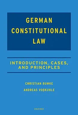 E-Book (pdf) German Constitutional Law von Christian Bumke, Andreas Voßkuhle