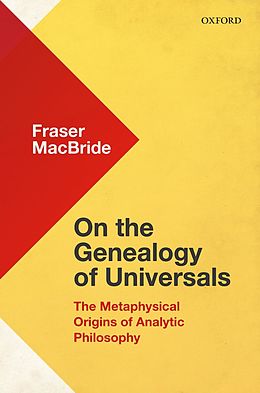 eBook (epub) On the Genealogy of Universals de Fraser Macbride