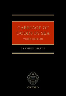 eBook (pdf) Carriage of Goods by Sea de Stephen Girvin