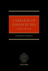 eBook (epub) Carriage of Goods by Sea de Stephen Girvin