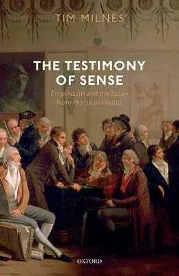 E-Book (epub) The Testimony of Sense von Tim Milnes
