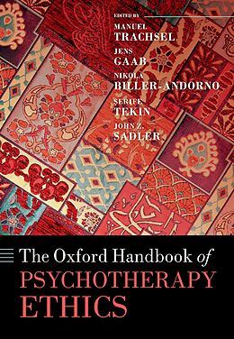 E-Book (epub) Oxford Handbook of Psychotherapy Ethics von Manuel Trachsel, Nikola Biller-Andorno, Jens Gaab