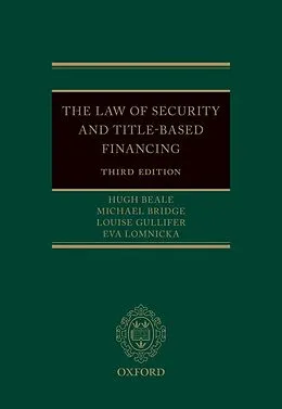 E-Book (epub) The Law of Security and Title-Based Financing von Hugh Beale, Michael Bridge, Louise Gullifer