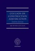 E-Book (pdf) Coulson on Construction Adjudication von Lord Justice Peter Coulson