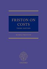 eBook (epub) Friston on Costs de Mark Friston