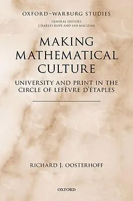 ePUB Making Mathematical Culture von Richard J. Oosterhoff