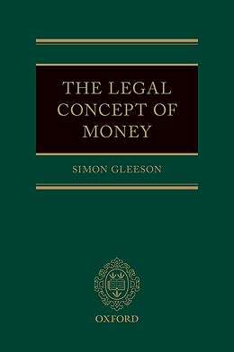 eBook (pdf) The Legal Concept of Money de Simon Gleeson