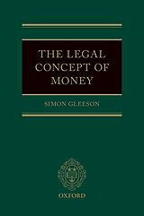 eBook (epub) The Legal Concept of Money de Simon Gleeson