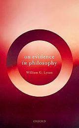 eBook (pdf) On Evidence in Philosophy de William G. Lycan