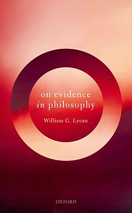 eBook (epub) On Evidence in Philosophy de William G. Lycan