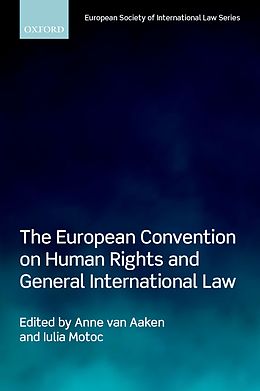 eBook (epub) The European Convention on Human Rights and General International Law de 