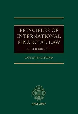 E-Book (epub) Principles of International Financial Law von Colin Bamford