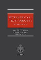 eBook (epub) International Trust Disputes de 