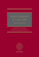 eBook (pdf) Partnership and LLP Law de Geoffrey Morse, Thomas Braithwaite