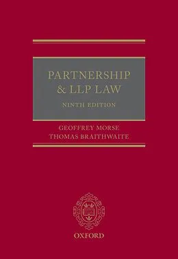 PDF Partnership and LLP Law von Geoffrey Morse, Thomas Braithwaite