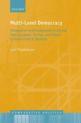 E-Book (pdf) Multi-Level Democracy von Lori Thorlakson